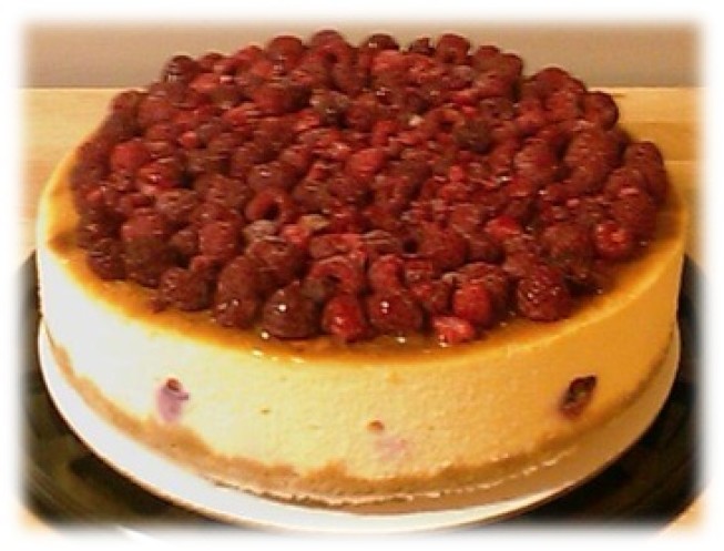 Raspberry Cheesecake - Gerald's Heavenly Desserts LLC